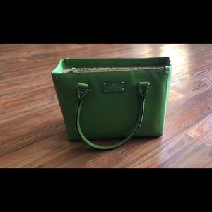 Kate Spade Wellesley VINE GREEN Quinn Bag Tote